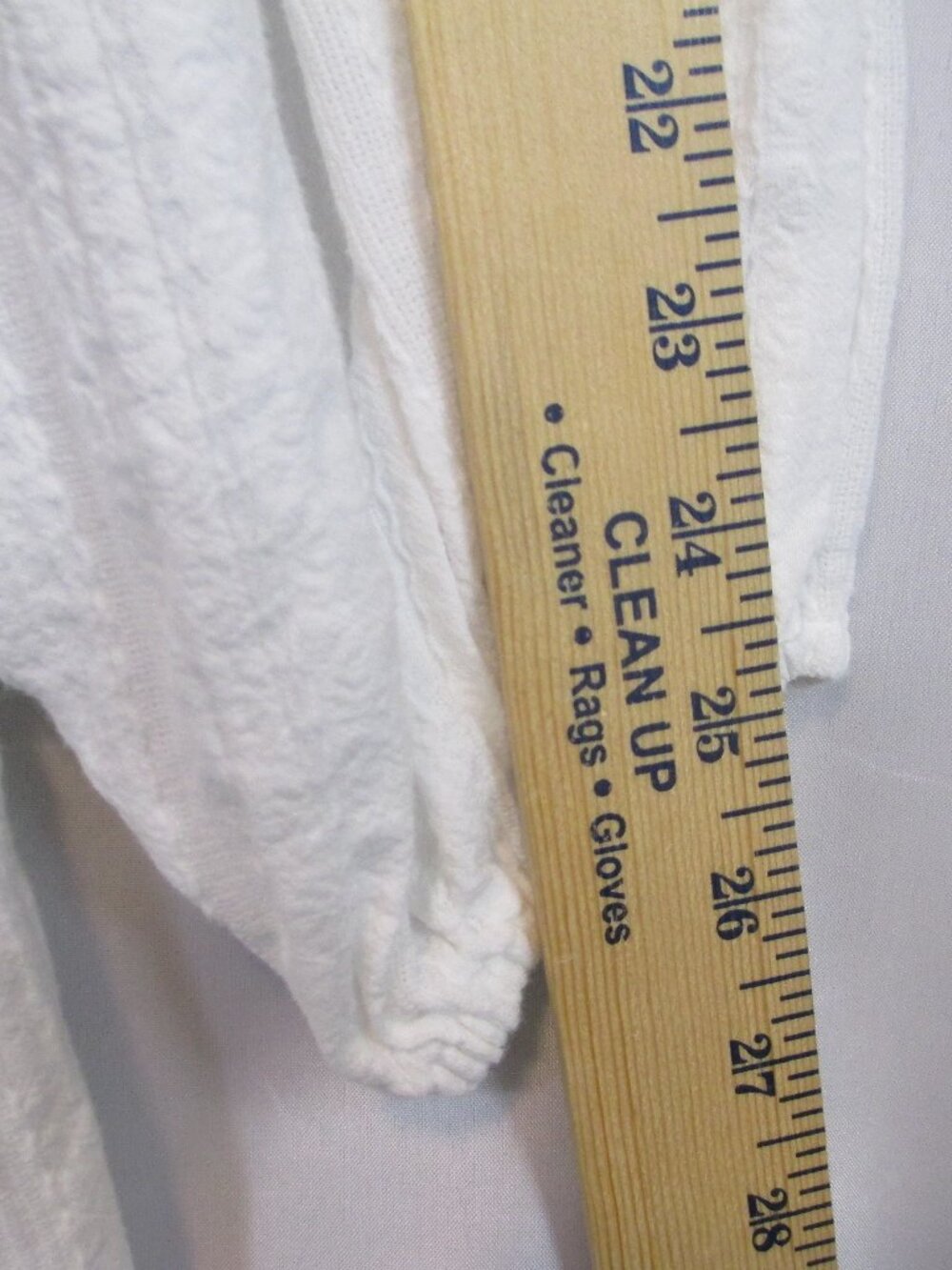 By Anthropologie Haley Embroidered Lace Tunic Blouse Ivory Size Large EUC - Picture 10 of 11